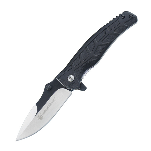 Smith & Wesson - Extreme Ops Two Tone Klappmesser - 3Cr - Schwarz - 1209517 - Klappmesser