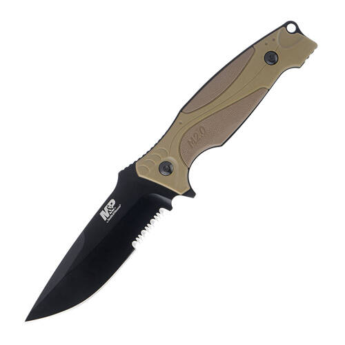 Smith&Wesson - M&P M2.0™ Drop Point Klinge FDE-Griff - 1085882 - Militärmesser