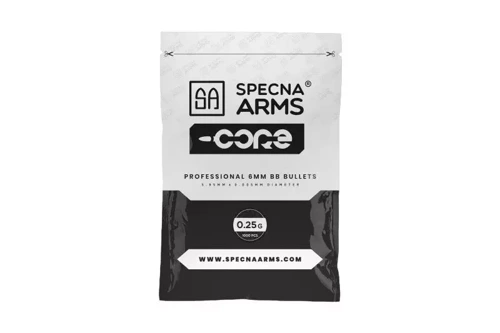 Specna Arms - CORE ASG Geschosse - 0,25 g - 1000 Stk. - Weiß - SPE-16-021004 - 0.25 g BBs