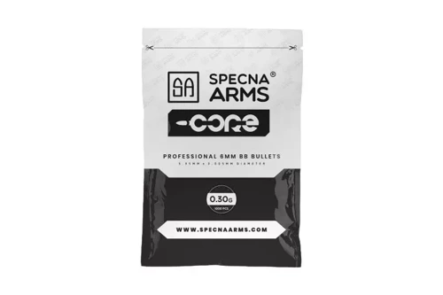 Specna Arms - CORE ASG Geschosse - 0,30 g - 1000 Stk. - Weiß - SPE-16-021006 - 0,30 g und Schwerere BBs