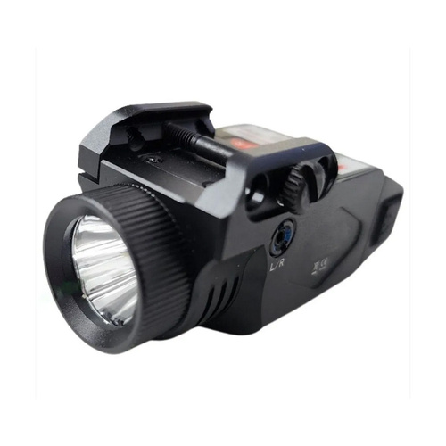 Speras - LED-Taschenlampe für Taktische Waffen - 500 Lumen - Schwarz - WL20 - Waffenlampen