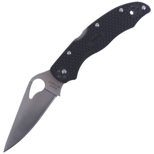 Spyderco - Klappmesser Byrd Harrier 2 - 8Cr13MoV - Schwarz - BY01PBK2 - Jagdmesser