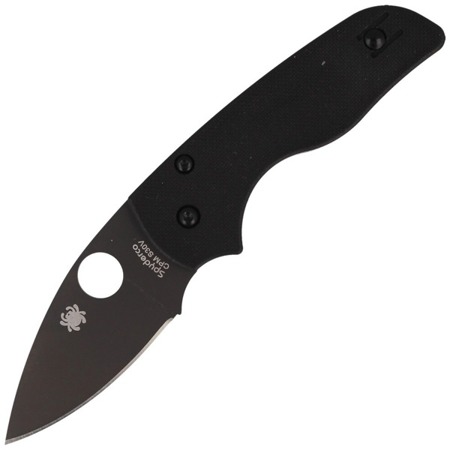 Spyderco - Lil' Native&reg; G-10 Schwarz / Schwarz Klinge Messer - C230GPBBK - EDC-Messer