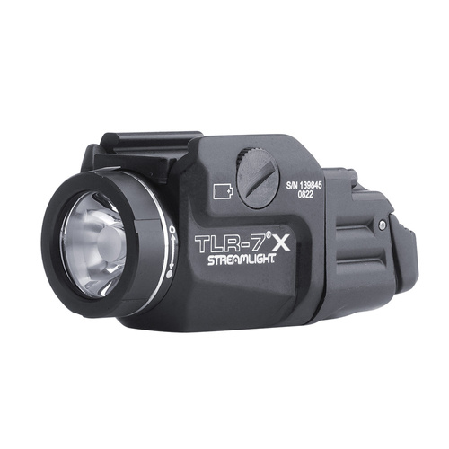 Streamlight - Taktische Waffentaschenlampe TLR-7 X USB - Aluminium - Schwarz - L-69455 - LED-Taschenlampen