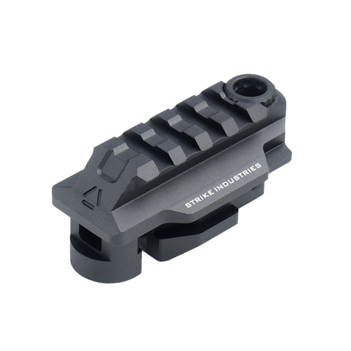 Strike Industries - Adapter Rückplatte Picatinny für Stribog SP-9 Strike - Schwarz - SI-SP9-PSA-BK - Sonstiges Zubehör