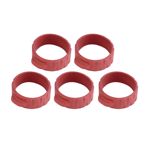 Strike Industries - Bang Band Mini Satz - 5 Stück - Rot - SI-BANGBAND-34MM-RED - Sonstiges Zubehör