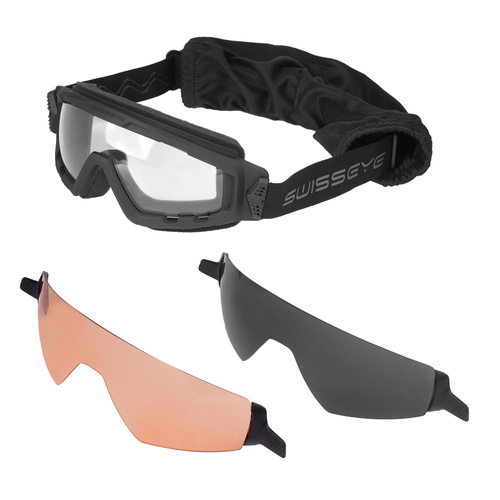 Swiss Eye - Ballistic Google G-Tac with Visor Set - Black - 18821 - 