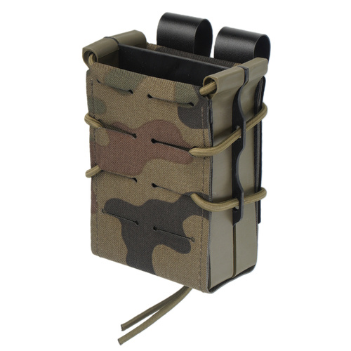 Templars Gear - Doppelte AR/AK-Gewehrmagazine Tasche DFMR - PL Woodland - TG-DFMR-WZ93 - Magazin & Munitionstaschen