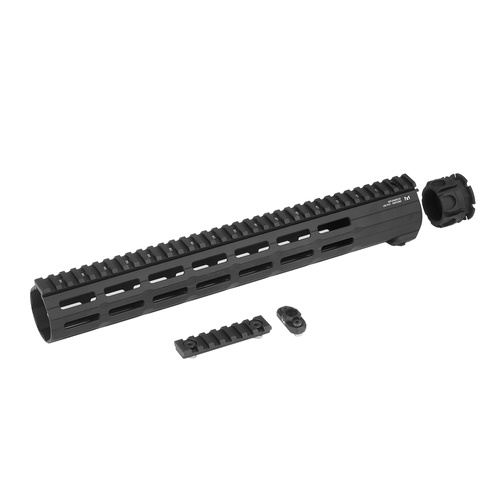 UTG - Handschutz für AR15 Super Slim Free Float - 14'' - M-LOK - Mil-Spec - Schwarz - MTU046XLM - AR Plattform