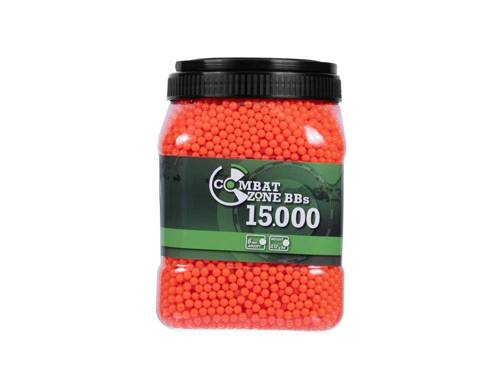 Umarex - Airsoft BB Combat Zone - 0,12 g - 15000 Stück - Orange - 2.5673 - 0.12 g BBs