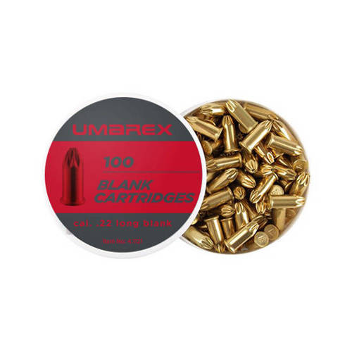 Umarex - Akustikmunition cal. 6 mm Lang - 100 Stück - 4.1121 - Knallmunition