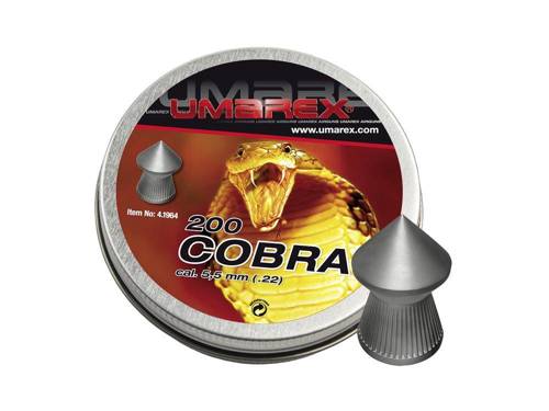 Umarex - Cobra Diabolo Pellets - 200 Stück - 5,5 mm - 4.1964 - Diabolos 