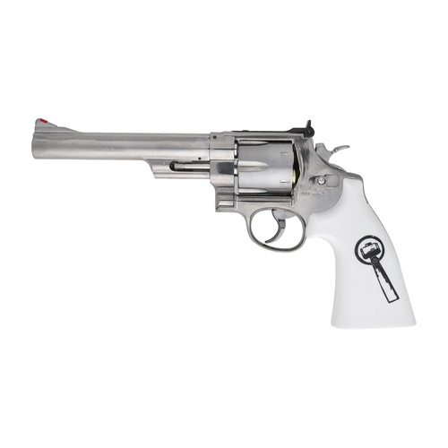 Umarex - Luftgewehr Revolver CO2 Smith&Wesson 629 Trust Me- 4,5 mm - Silber/Weiß - 5.8175 - Luftpistolen