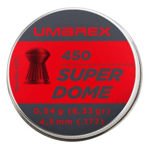 Umarex - Luftgewehrkugeln Superdome - 4,5 mm - Diabolo - 500 Stück - 4.1711 - Diabolos 