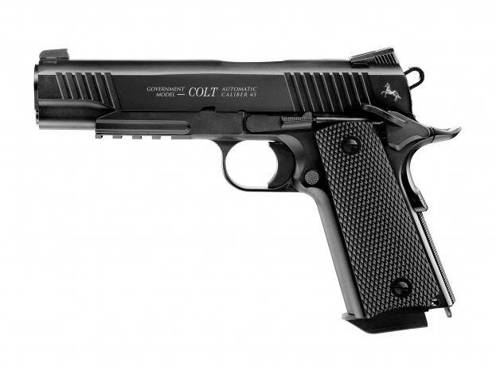 Umarex - Luftpistole Colt M45 CQBP Schwarz - 4,5 mm - CO2 - 5.8176 - Luftpistolen