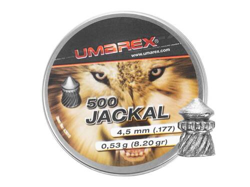 Umarex - Pellets Jackal - 500 Stück - 4,5 mm - 4,1919 - Diabolos 