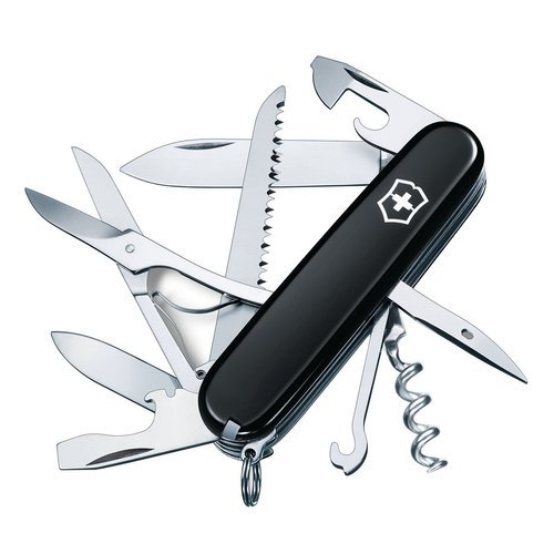 VicVictorinox - Taschenmesser Huntsman - Schwarz - 1.3713.3 - 