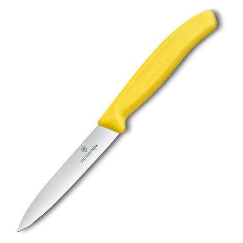 Victorinox - Küchenmesser Swiss Classic - Einfarbig - Gelb - 6.7706.L118 - Touristenbesteck