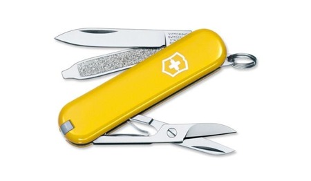 Victorinox - Taschenmesser Classic SD - Gelb - 0.6223.8G - Taschenmesser & Schweizermesser