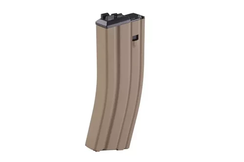 WE - Real-Cap Gasmagazin für SCR/Scar 2. Generation Repliken - 30+2 Kugeln - Tan - WET-05-017141 - Gas Magazine