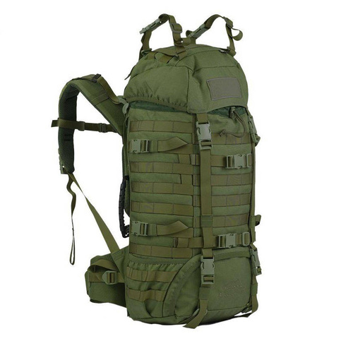 WISPORT - Waschbär-Rucksack - 45L - Olivgrün