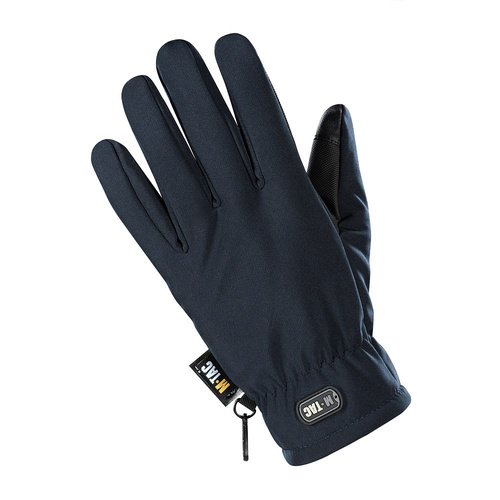 M-Tac - Soft Shell Thinsulate taktische Handschuhe - Dark Navy Blue - 90308015