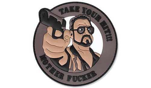 101 Inc. - 3D Aufnäher - Nehmen Sie Ihren Hit!!! - Braun -  3D PVC Morale Patches