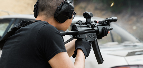 UTG Pro - Erweiterte Picatinny-Schiene für MP5/MP5K Klauenhalterung - Schwarz - MTU056