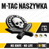 M-Tac - No Knife - No Life 3D PVC Patch - Schwarz / Weiß - 51128236
