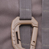 Mil-Tec - Taktischer MOLLE-Karabiner - Polymer - 2 Stück - Schwarz - 15922502