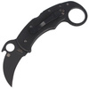 Spyderco - Karahawk™ G-10 All Black Plain Edge Messer - C170GBBKP
