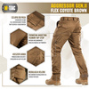 M-Tac - Taktische Hose Aggressor Gen.II Flex - Ripstop - Coyote Brown - 20058017