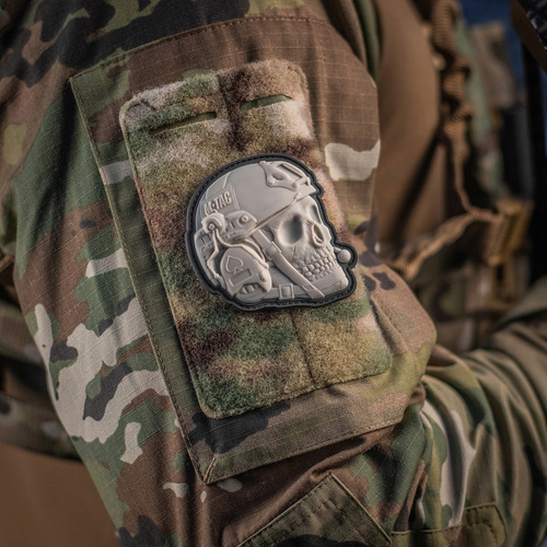 M-Tac – Operator-Patch – 3D-PVC – Weiß – 51338036