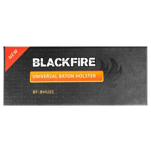 Blackfire - Universal erweiterbares Schlagstockholster - 360° - Schwarz - BF-BHU21