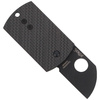 Spyderco - Dog Tag Folder CF/G-10 Laminat Schwarz Messer - C188CFBBKP