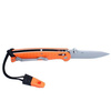Ganzo - Klappmesser G7412P-OR-WS mit Pfeife - 440C - Orange - G7412P-OR-WS