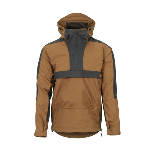 Helikon - Anorak Woodsman® Jacke - Schwarz / Taiga Grün - KU-WDN-DC-0109A