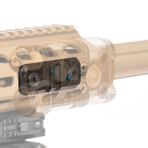 Reptilia - Picatinny-Aluminium-Schiene M-LOK Low Profile Rail LPR - Schwarz - 100-255
