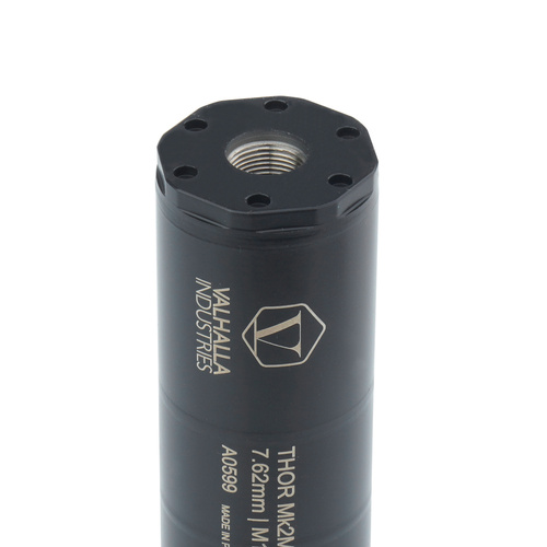 Valhalla Industries - Sound Moderator Thor Mk 2M 7.62 mm | M14x1L - Schwarz