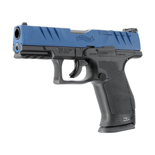 Walther - T4E PDP Compact 4" RAM Pistole - Cal .43 - Schwarz / Blau - 2.4555
