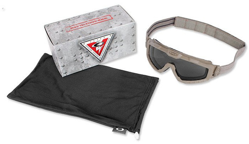 Oakley - SI Ballistic Alpha Halo Brille Terrain Tan - Grau - OO7065-03