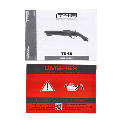 Umarex - RAM Gummigeschoss Schrotflinte T4E TS 68 Gen2 - .68 - CO₂ - Schwarz - 2.4072