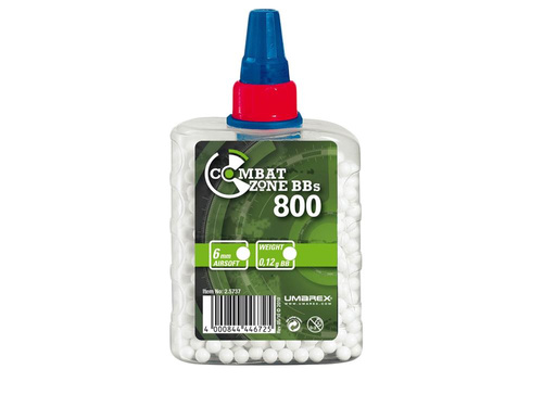 Umarex - Airsoft BB Combat Zone - 0,12 g - 800 Stück - Weiß - 2.5737