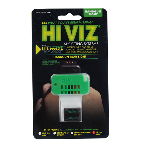 Hiviz - Fiber-Optic Visier für HK Pistolen - HKLW11