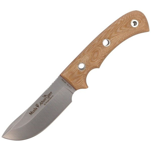 Muela - Full Tang Bushcraft-Messer Micarta 120mm - ABORIGEN-12D