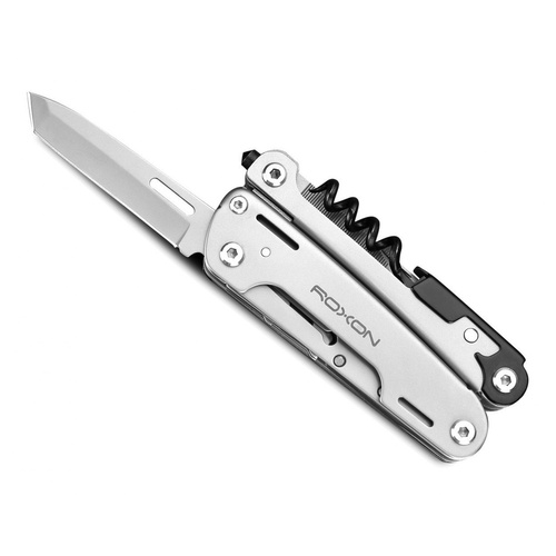 Roxon - Multitool S801S mit einem Satz Bits - Perlgrau - CM1334