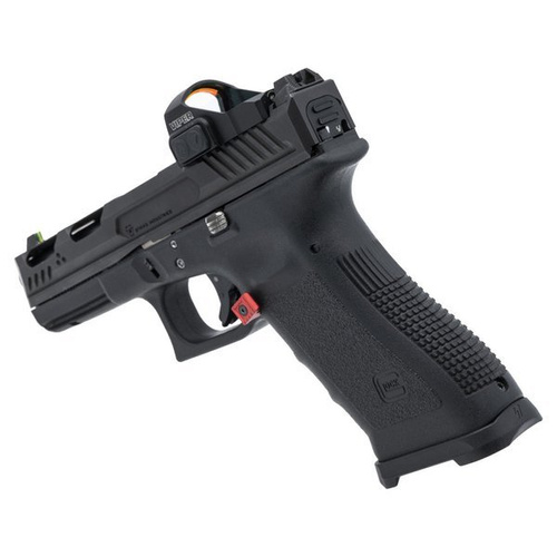 Strike Industries - Modularer Magazinauslöser für Glock Gen 1/2/3 - Rot - SI-G3-MagRelease-RED