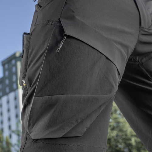 M-Tac - Taktische Shorts Rubicon Flex - 4-Way Stretch - YKK - Schwarz - 20070002