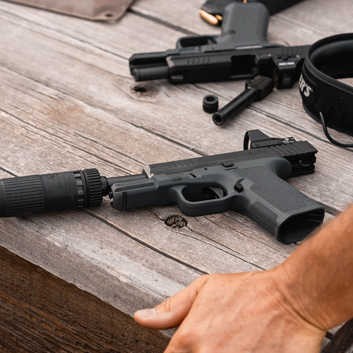 Magpul - Polymerrahmen EHG SG9 für Ruger RXM Compact - Stealth Grey - MAG1436-GRY