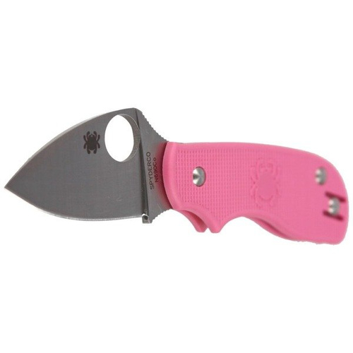 Spyderco - Squeak Lightweight Pink PlainEdge Messer - C154PPN